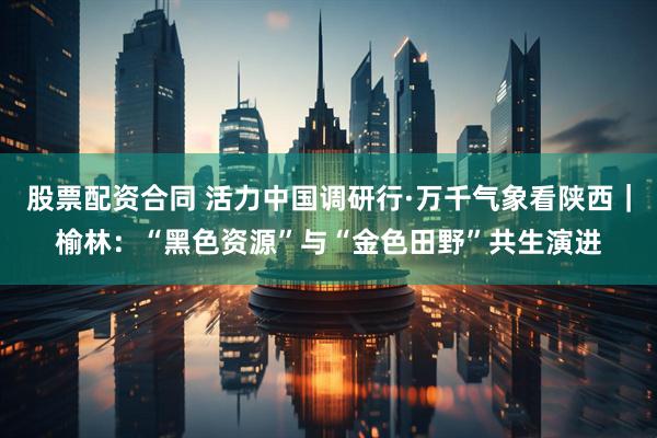 股票配资合同 活力中国调研行·万千气象看陕西｜榆林：“黑色资源”与“金色田野”共生演进
